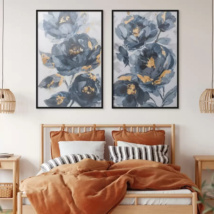 fototapet Flori abstracte mari d00782