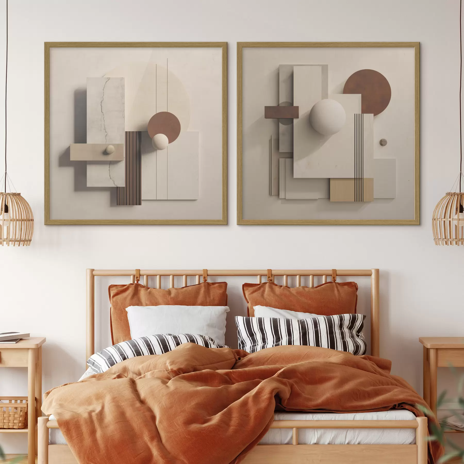 fototapet Geometrie și abstracție în stil minimalist d00743