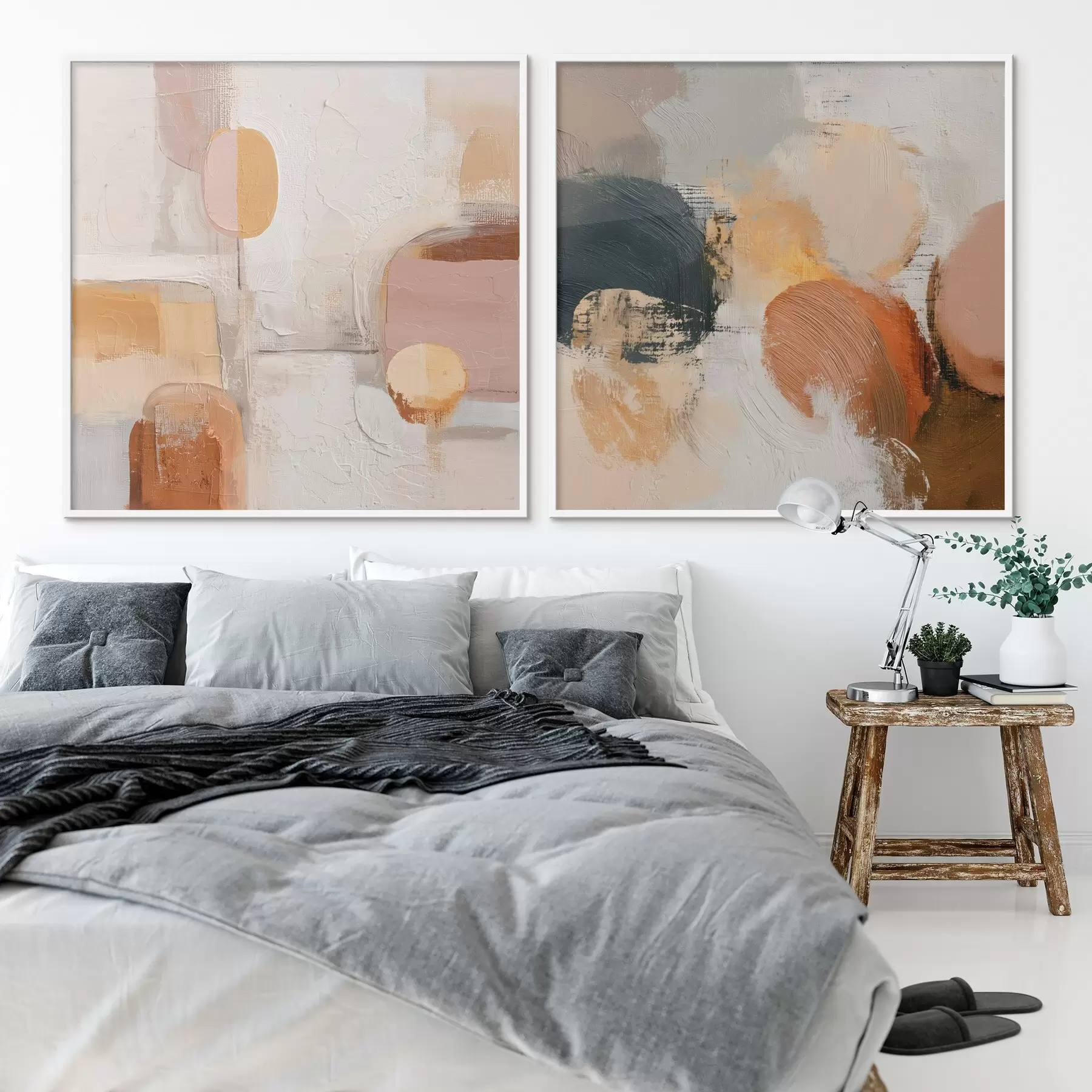 fototapet Geometria calmului în stilul abstracționist d00747