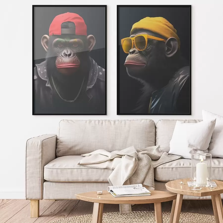 fototapet Armonie, trei fețe, culori strălucitoare d00452