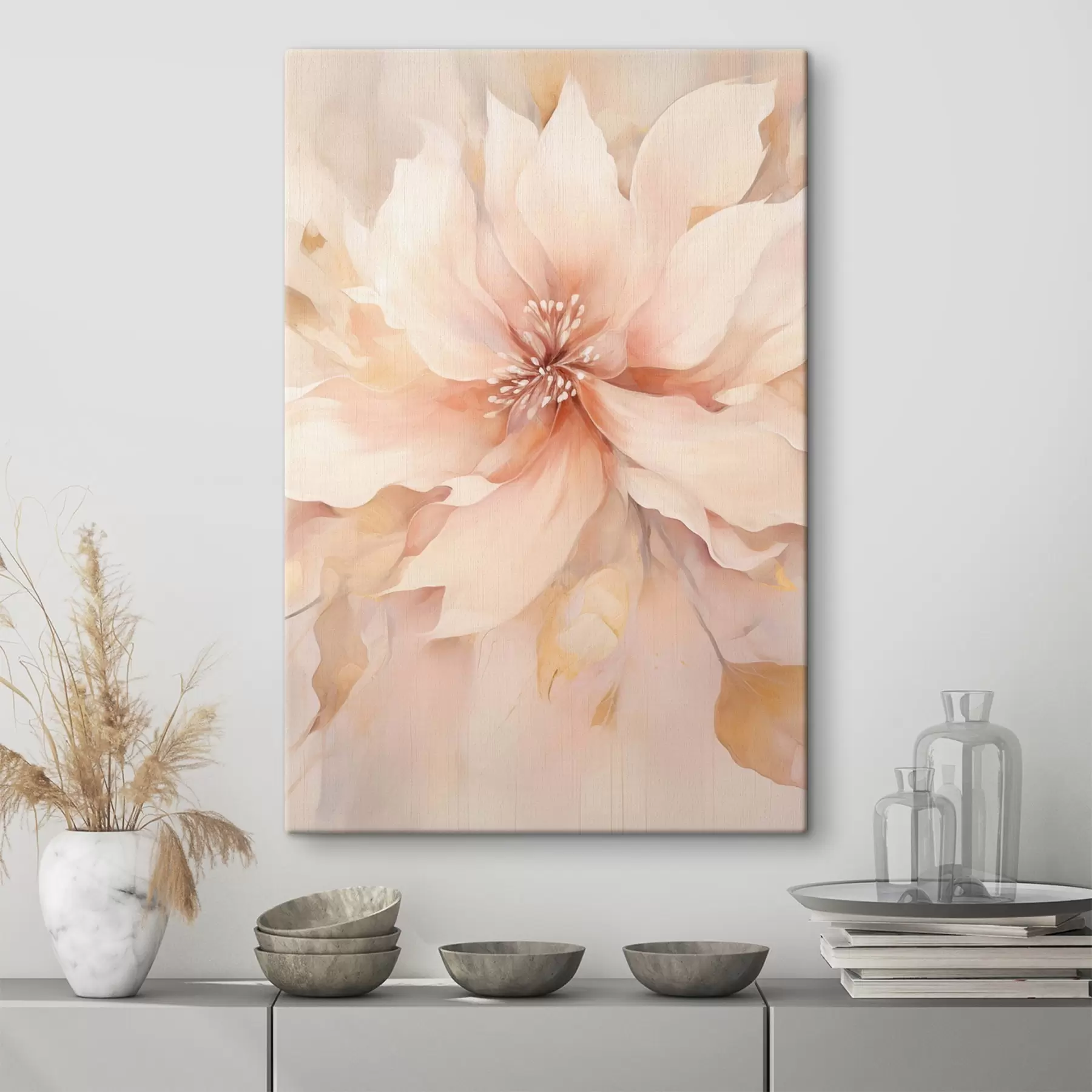 Tablouri Floare abstractă mare s47444