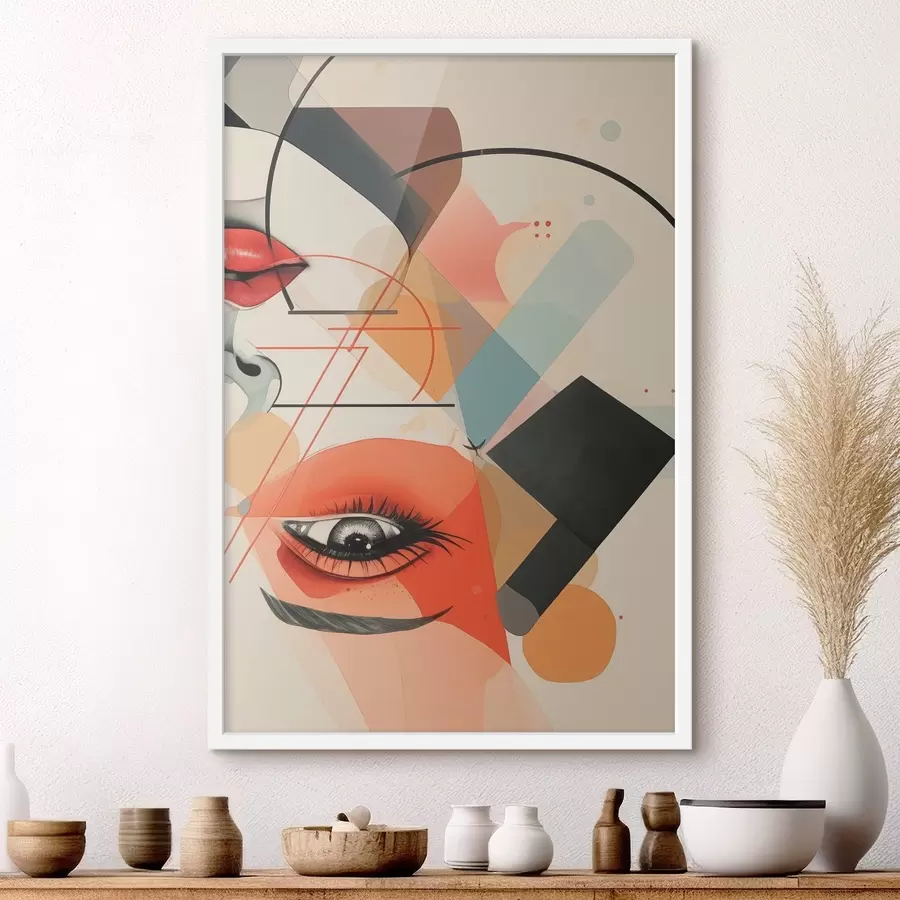 fototapet Forme faciale și geometrice f47448