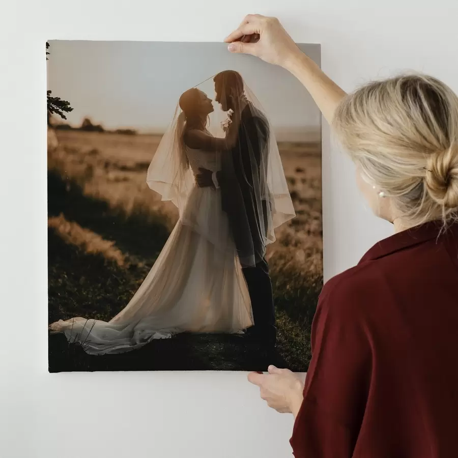 Tablouri Fotografie de nuntă pe pânză s47161