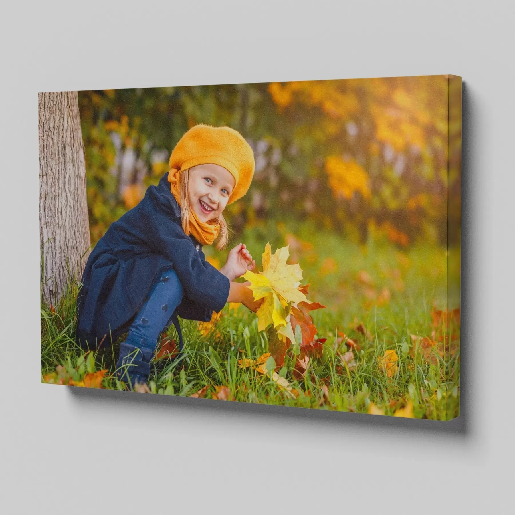 Tablouri O fotografie a copilului dumneavoastră pe pânză s47195