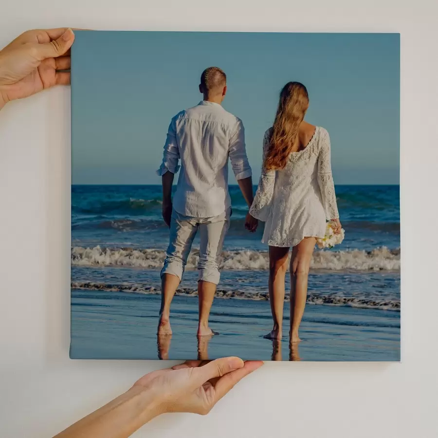 Tablouri Cadou pentru un cuplu pe baza unei fotografii pe pânză s47202