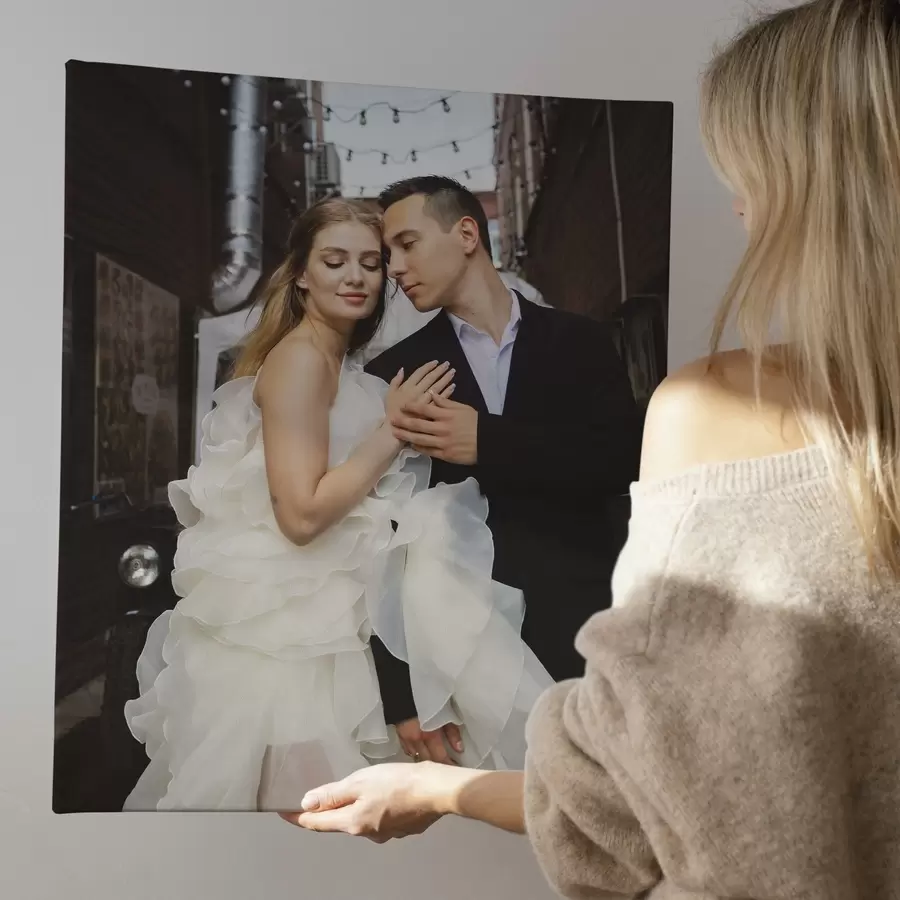 Tablouri Fotografie de nuntă pe pânză s47209