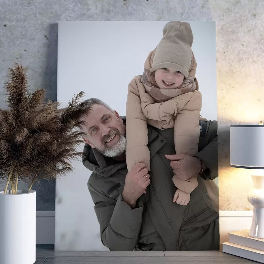 Tablouri O fotografie a copilului dumneavoastră pe pânză s47212