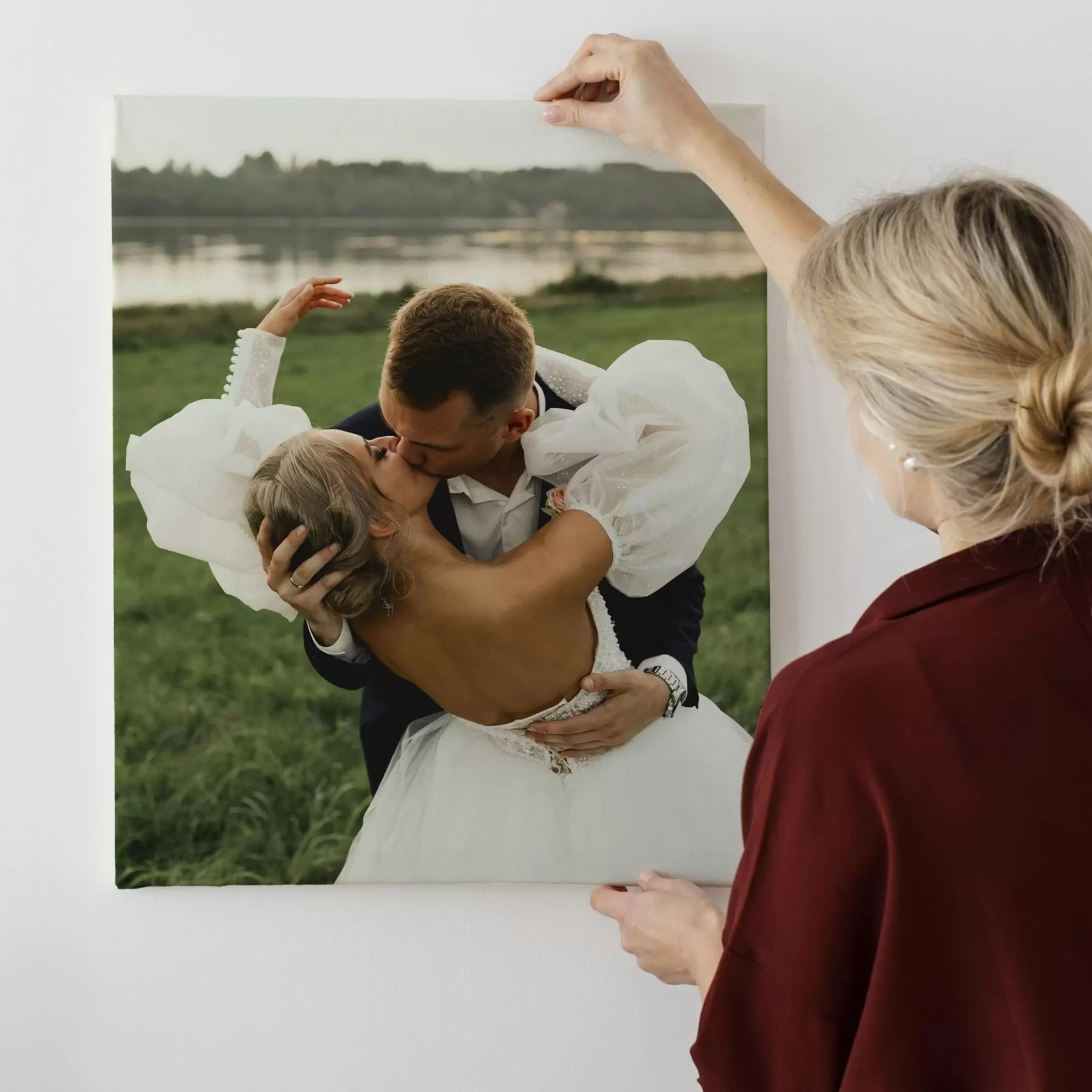 Tablouri Fotografie de nuntă pe pânză s47216