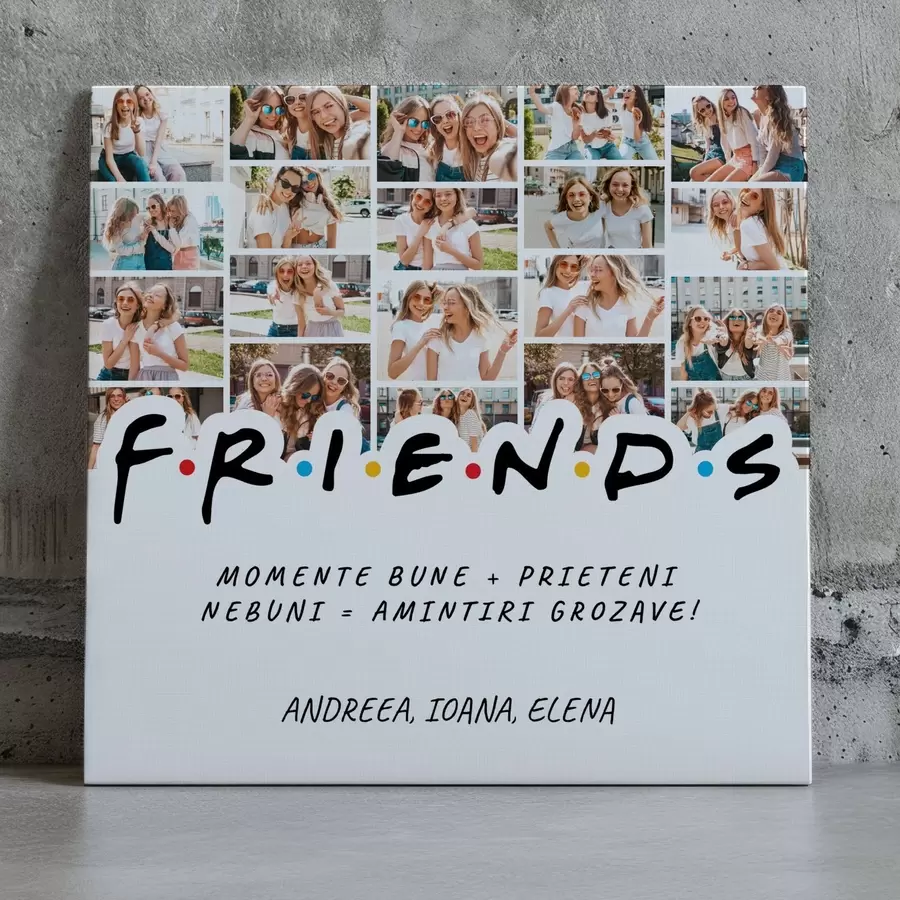 Tablouri Colaj foto cadou pentru prieteni de sărbători s47562