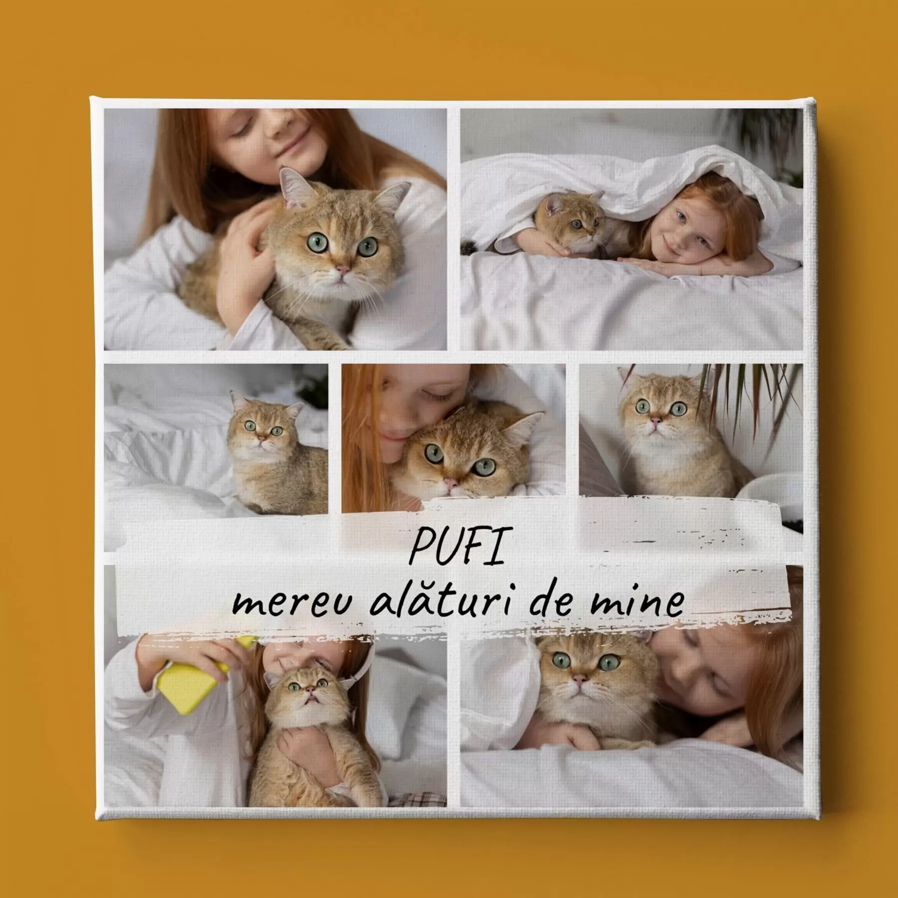 Tablouri Colaj foto pe pânză ca dar pentru fiică s47598