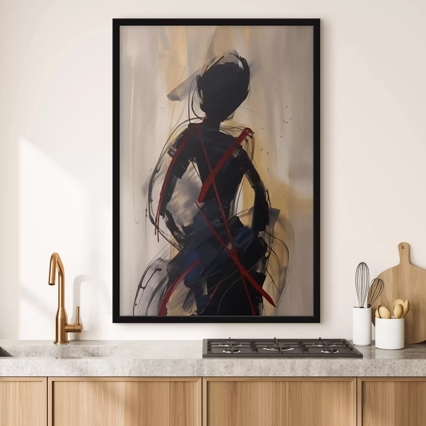 fototapet Siluetă abstractă f47344