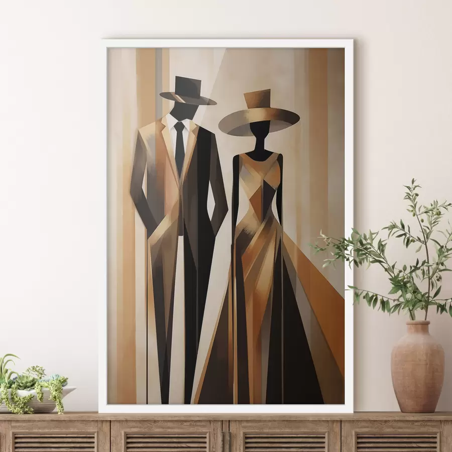 fototapet Cuplu abstract f47356