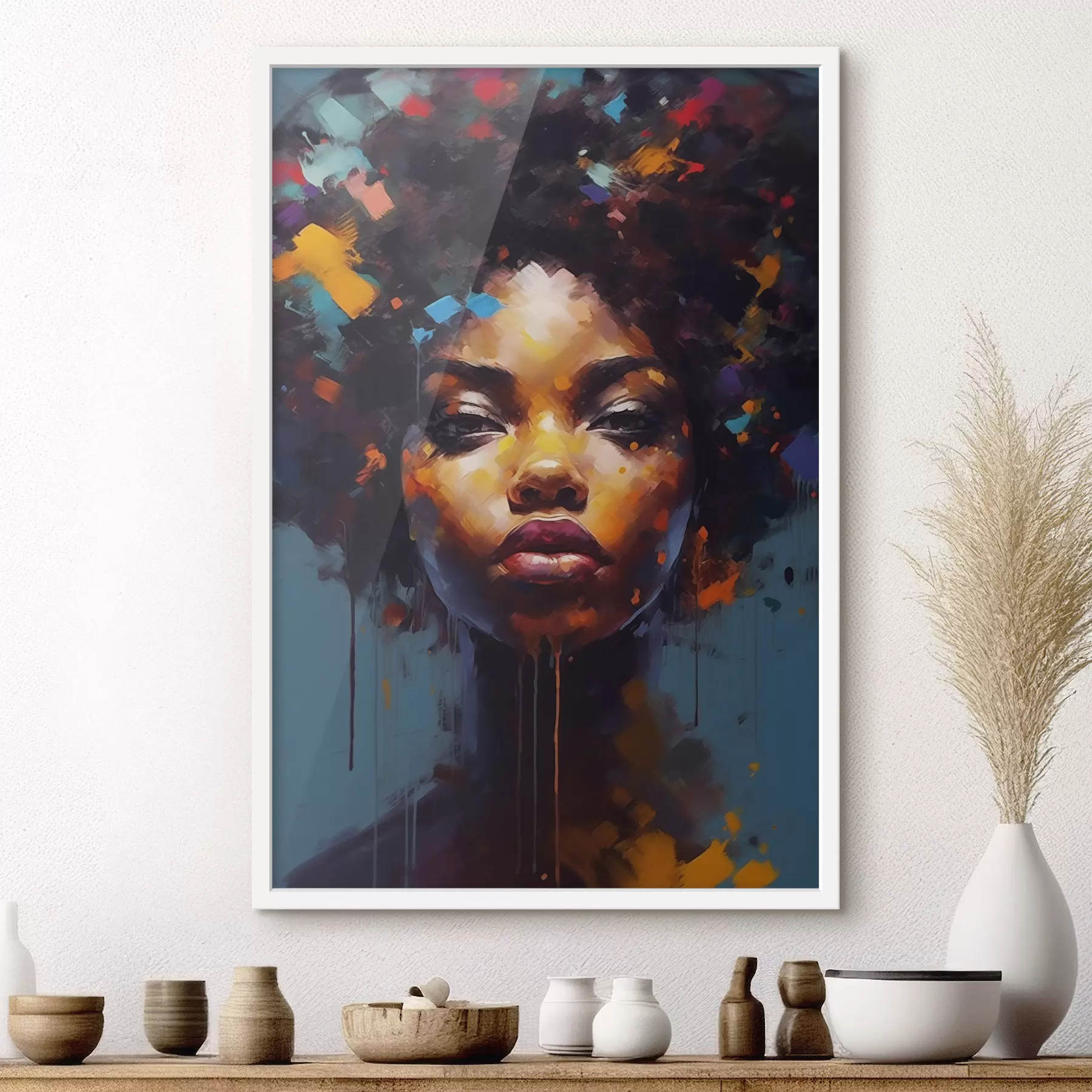 fototapet Zâmbet f47369