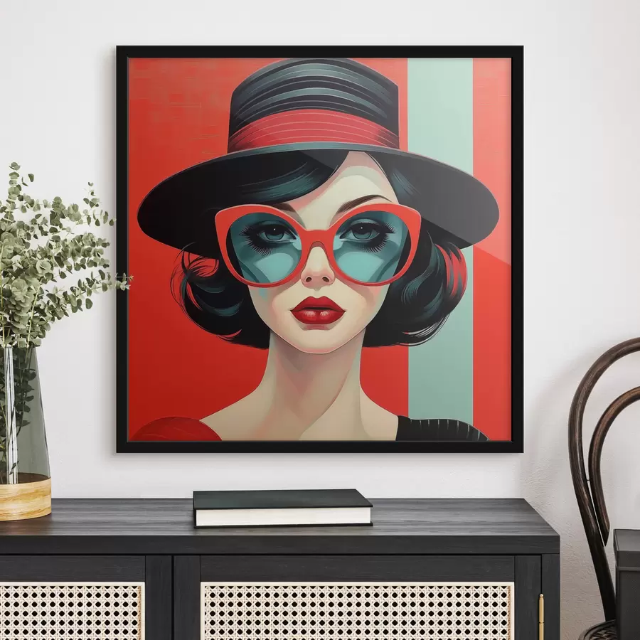 fototapet Fata pop art f47384