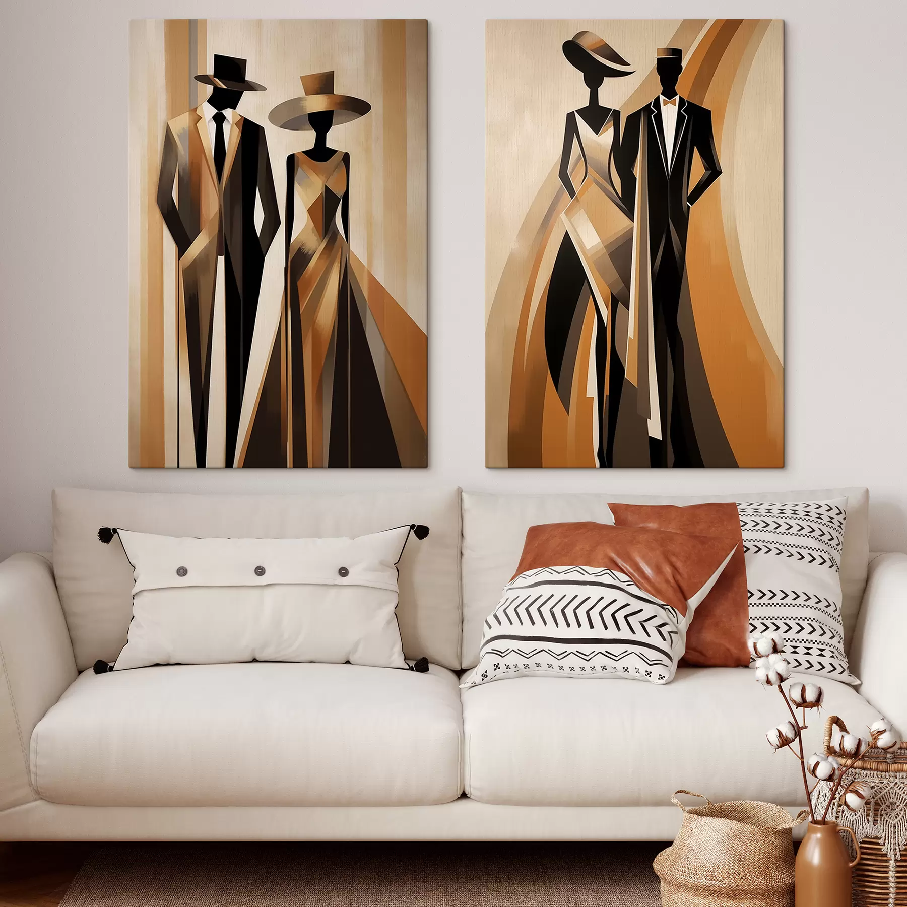 Tablouri Cuplu abstract m01200