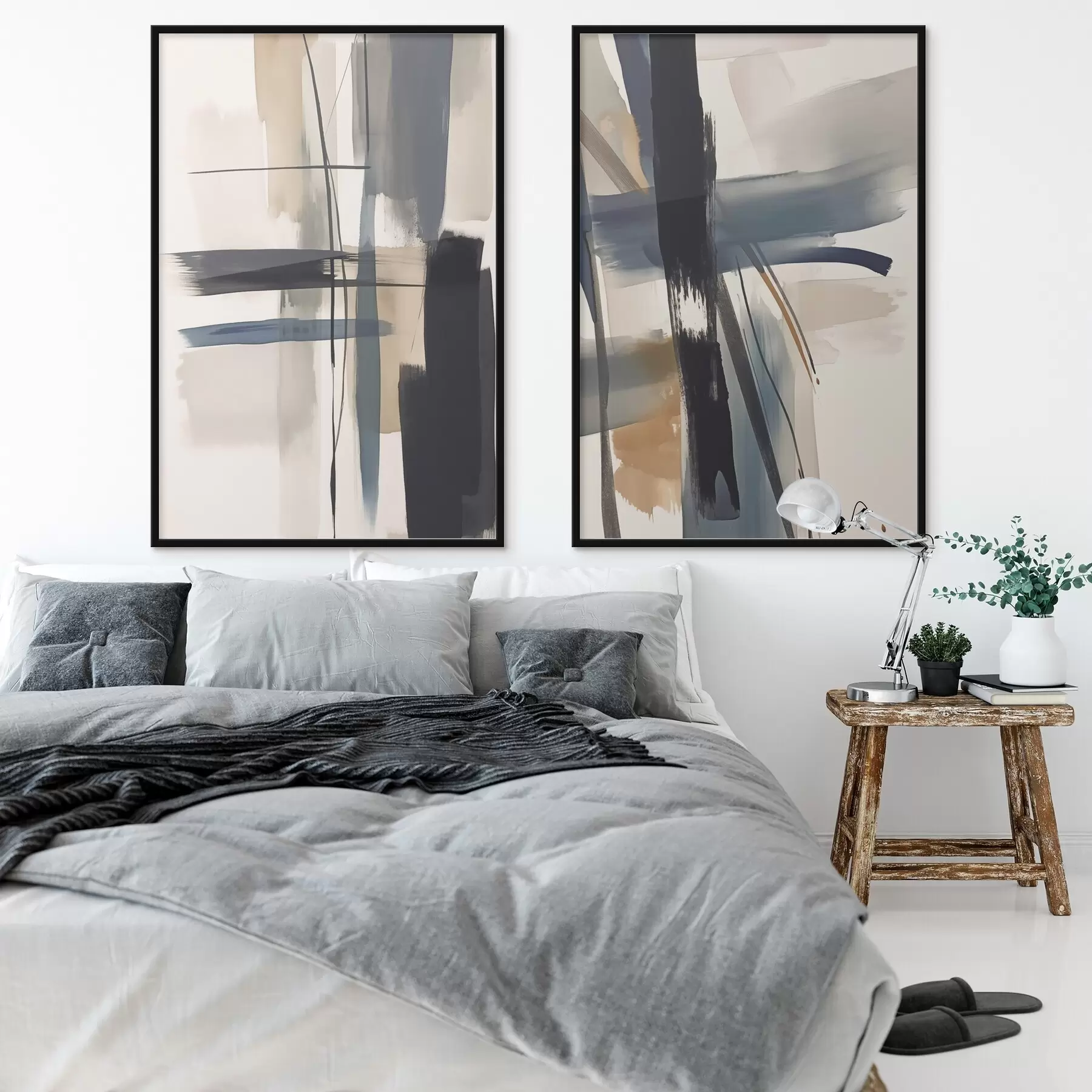 fototapet Imitarea pensulelor abstracte d01076