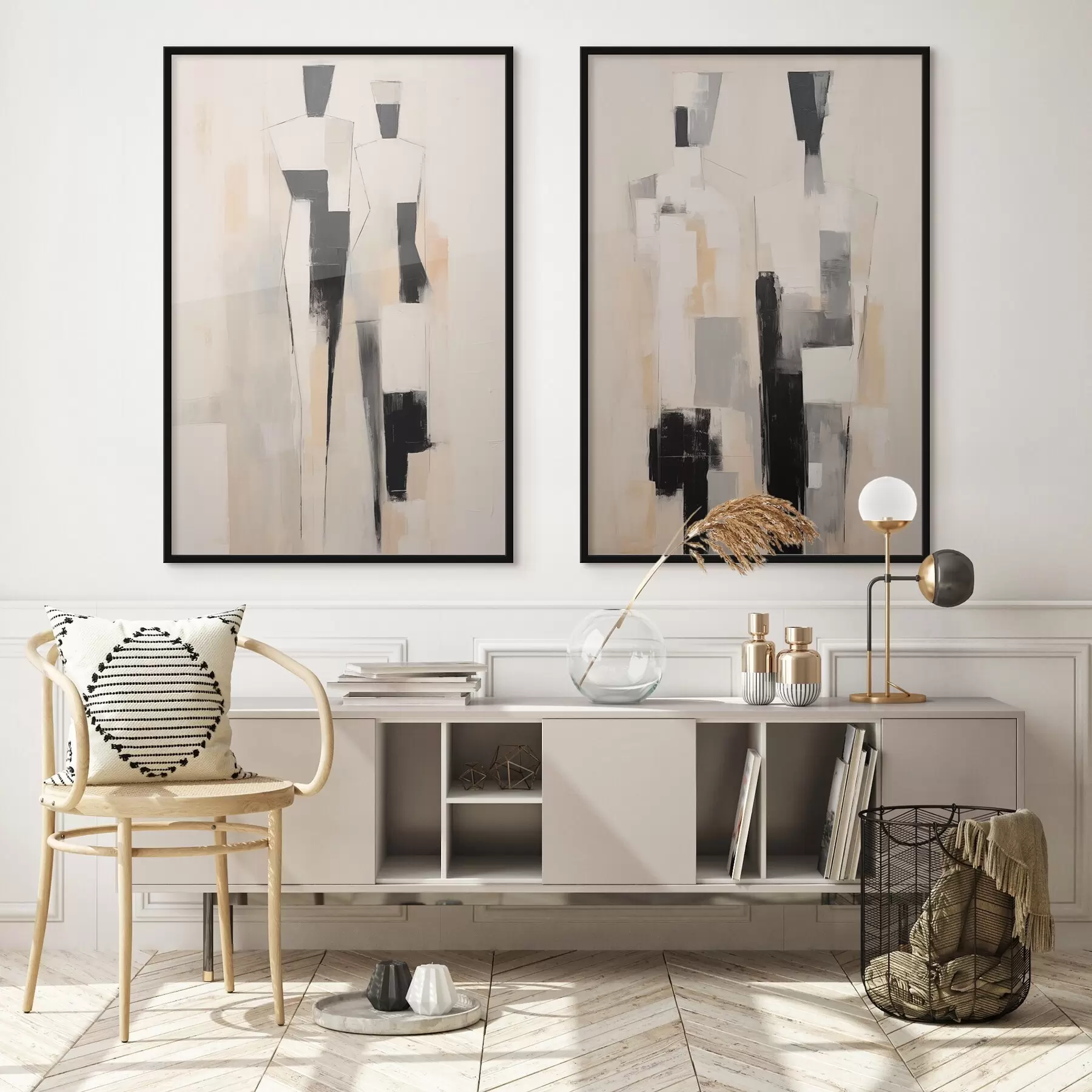 fototapet Cuplu abstract d01111