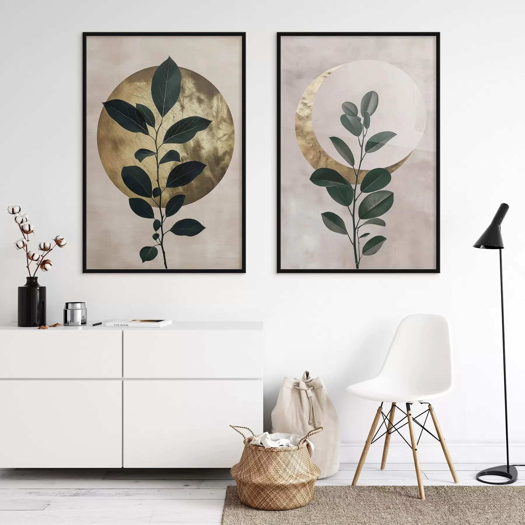 fototapet Răsăritul soarelui și Luna d01139