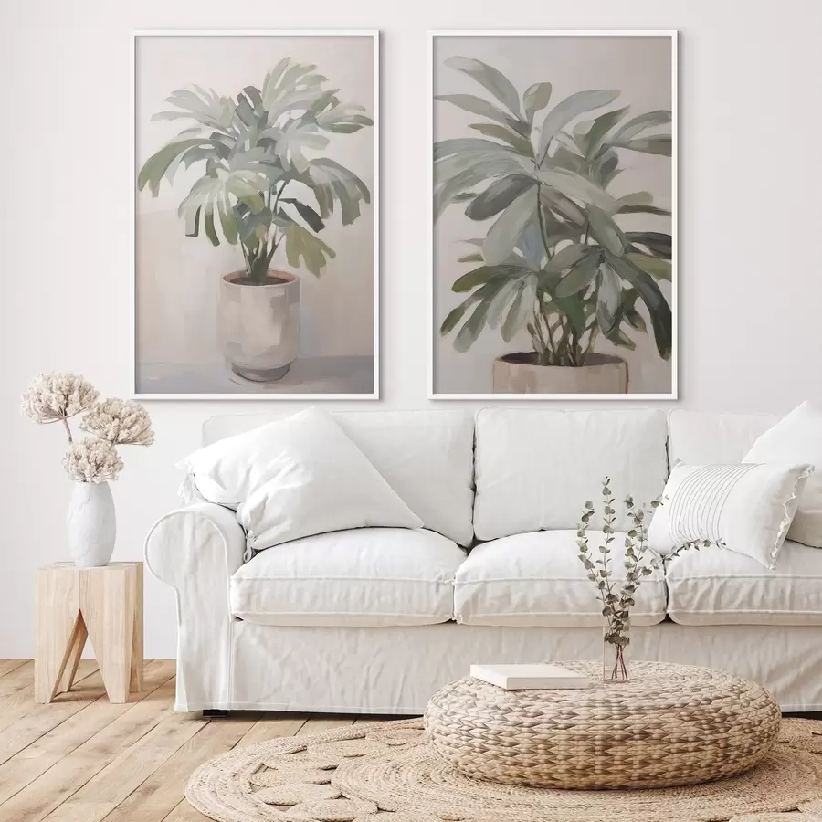 fototapet O plantă într-un ghiveci d01161