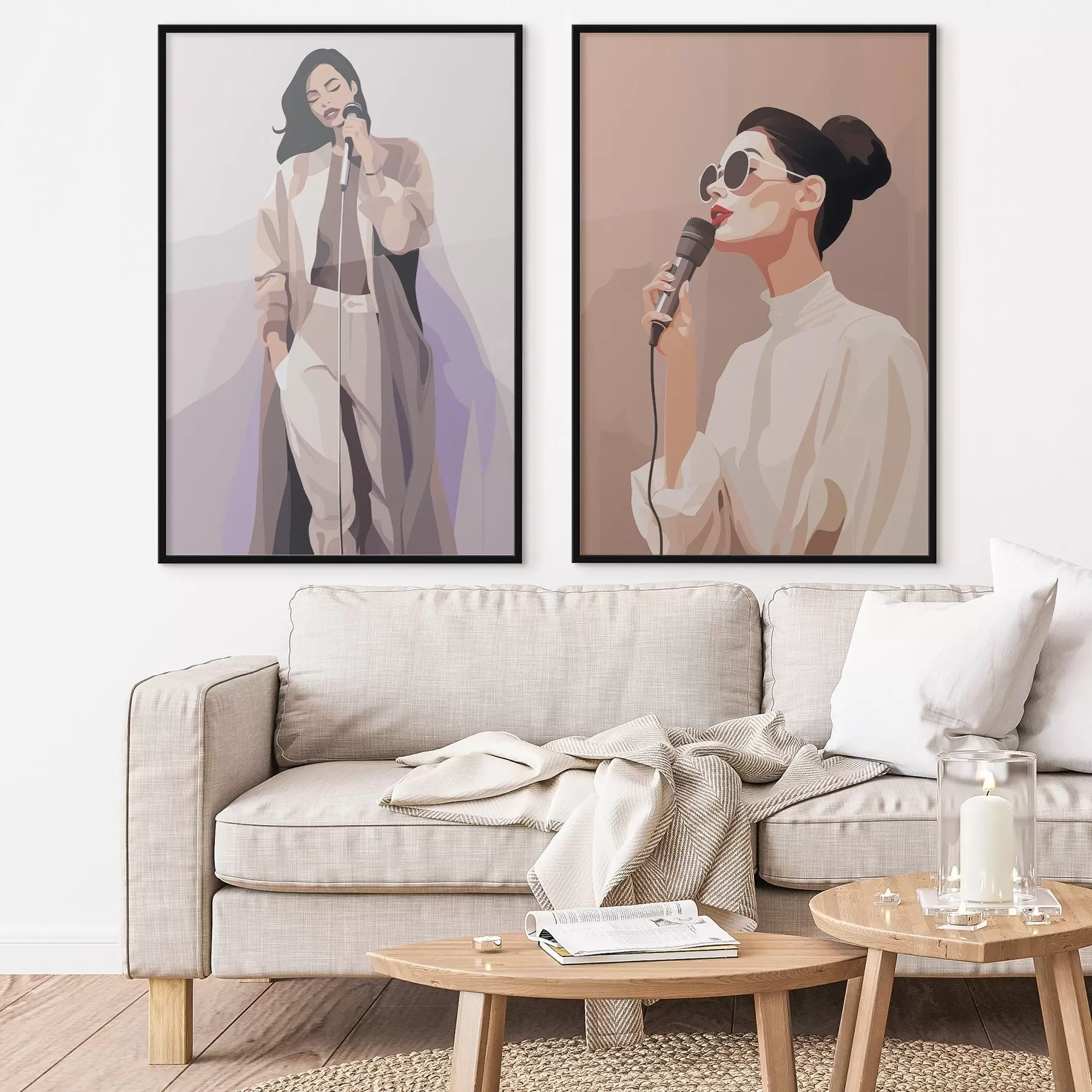 fototapet Cântăreț d01191