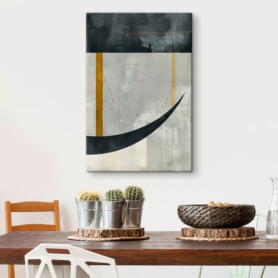 Tablouri Geometrie, forme pe un fundal concret s47635