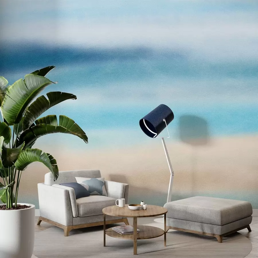 fototapet pictură texturată în stil acuarelă w05066