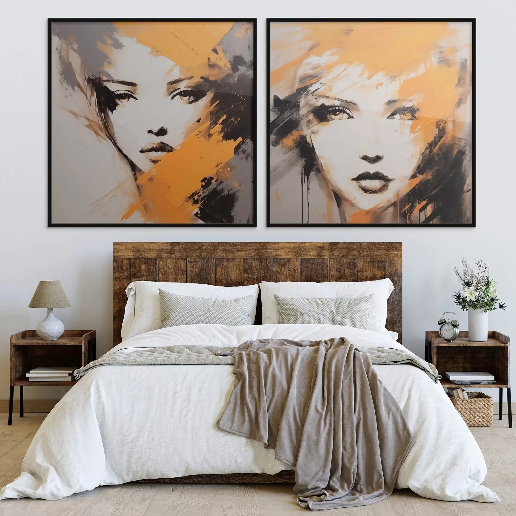 fototapet Portrete abstracte d01197