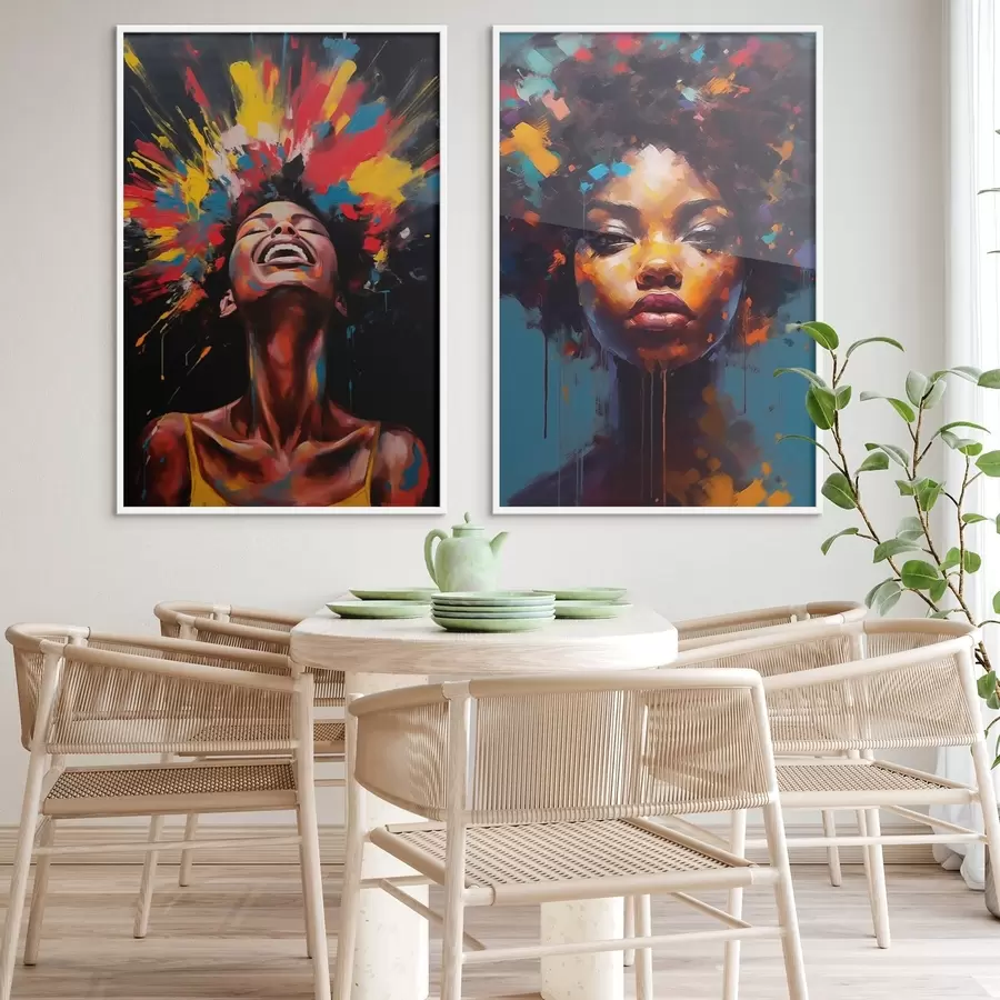 fototapet Explozia vopselei d01206