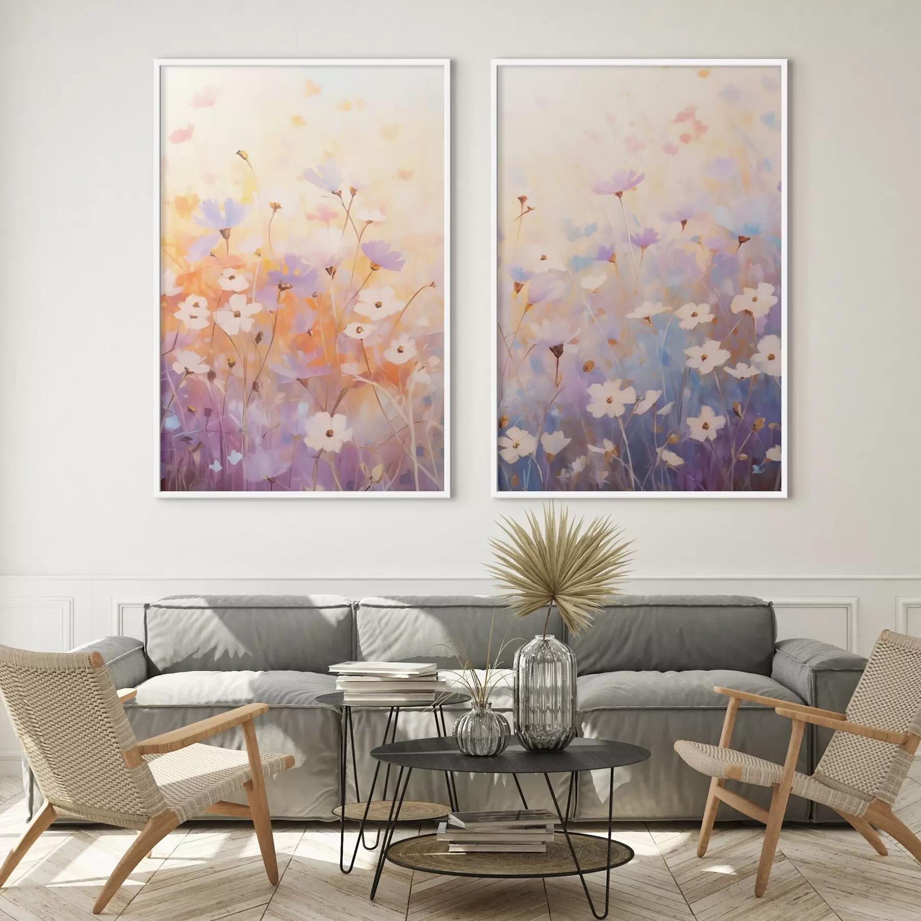 fototapet Flori sălbatice mici d01255