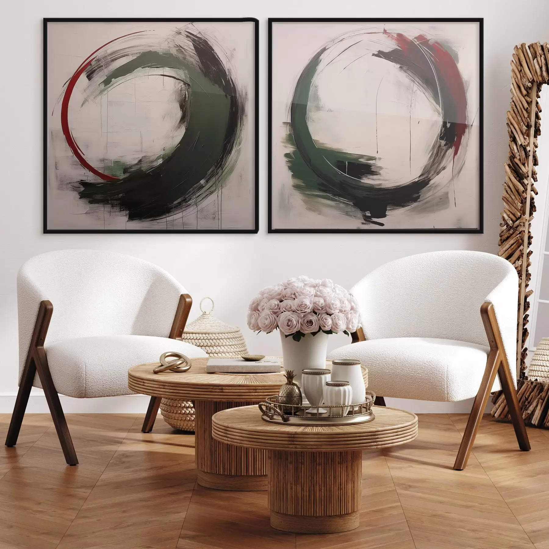 fototapet Cercuri abstracte d01207