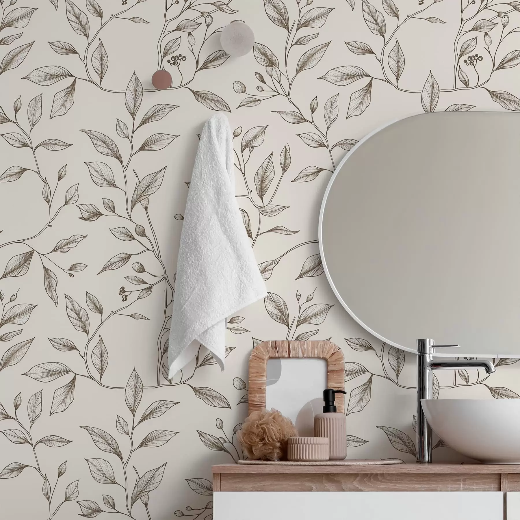 fototapet Ramuri delicate a01147