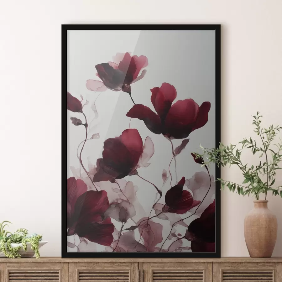 fototapet Maci delicati cu efect de estompare în stil armonios acuarelă f46962