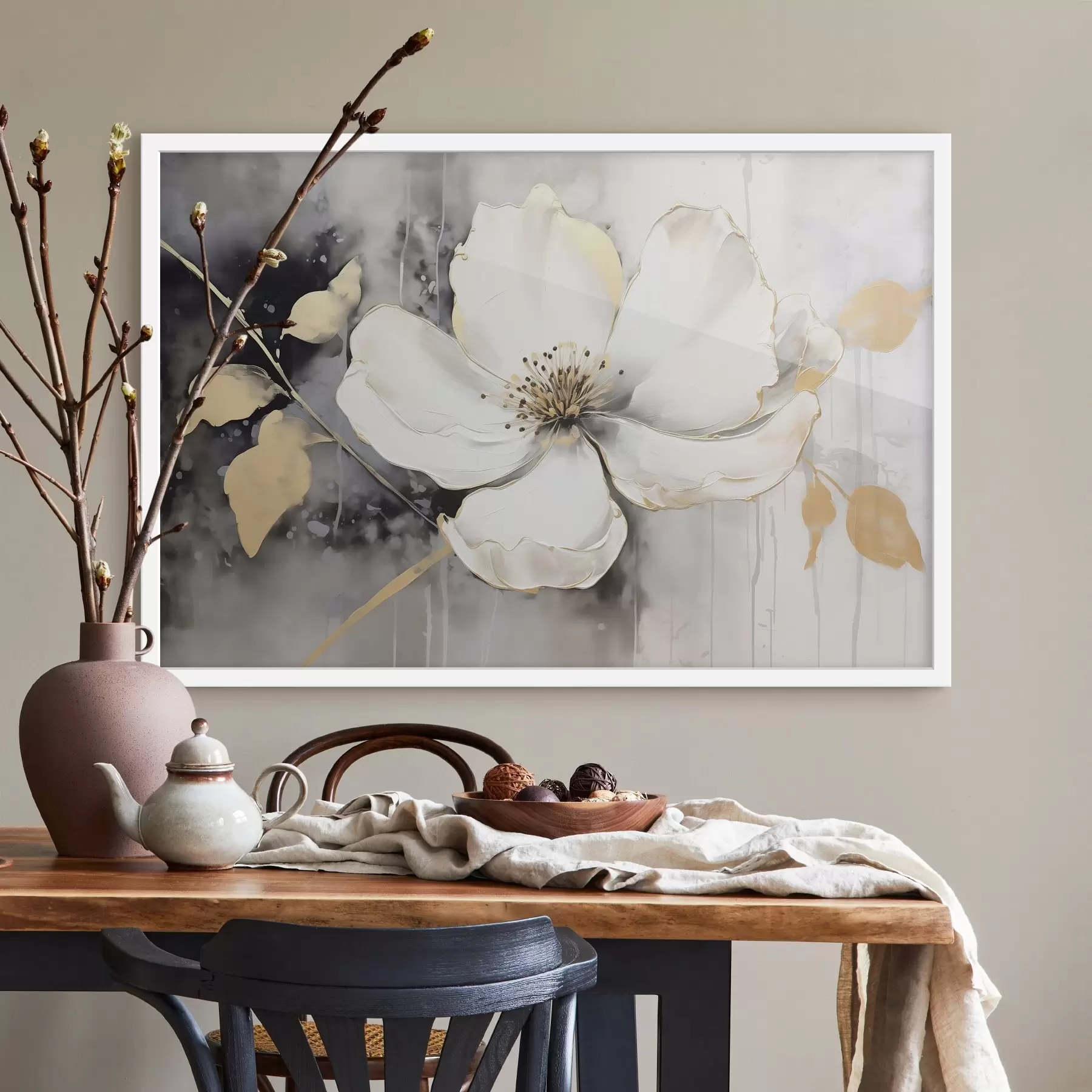 fototapet Floare abstractă mare f47643