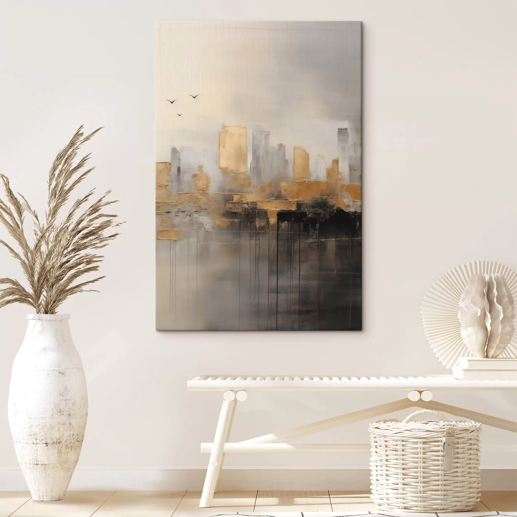 Tablouri Un oraș în nuanțe liniștite s47673