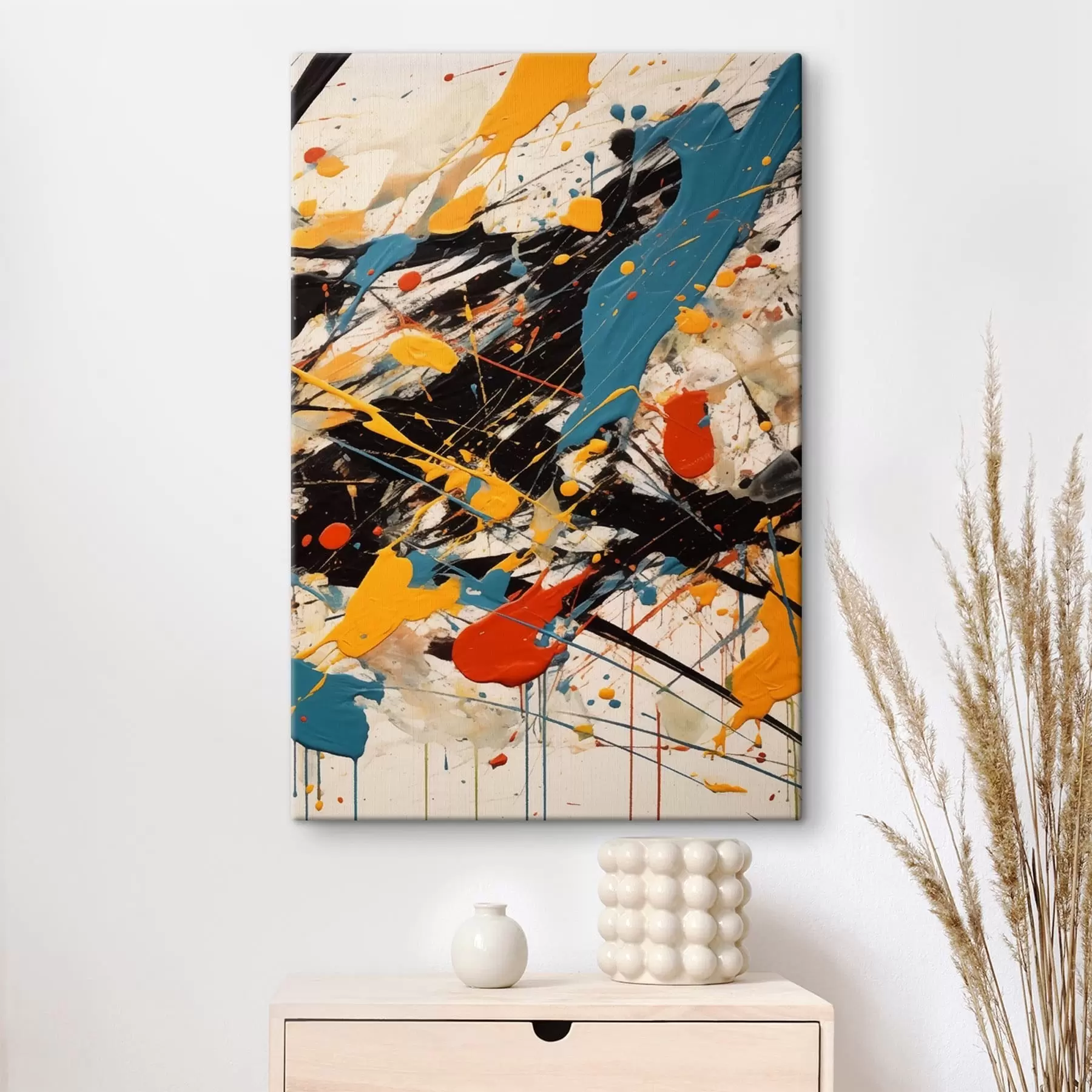 Tablouri Vopsele multicolore s47685