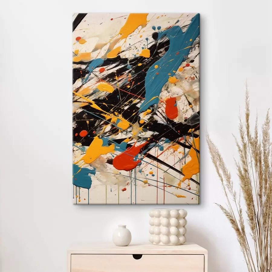 Tablouri Vopsele multicolore s47685