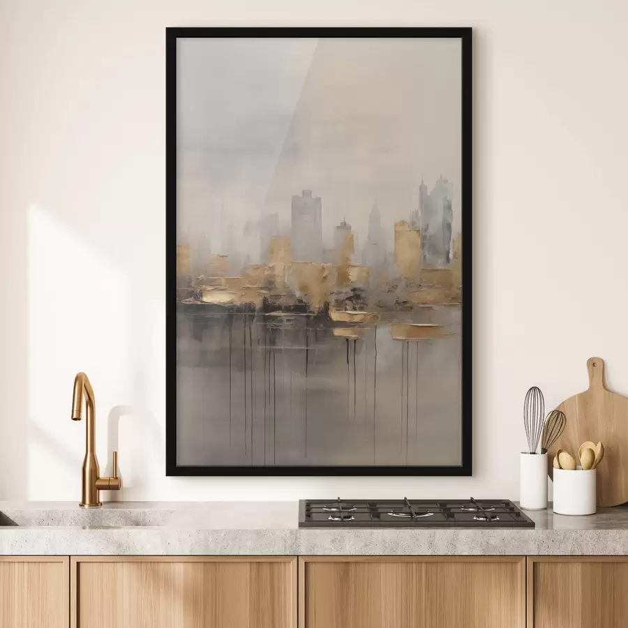 fototapet Un oraș în nuanțe liniștite f47672