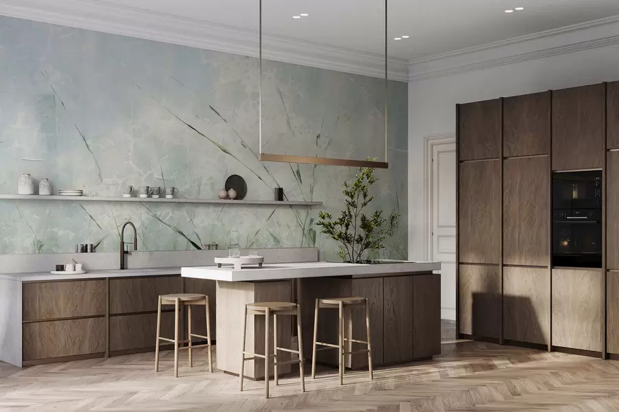 fototapet Luminozitatea ierbii w05176