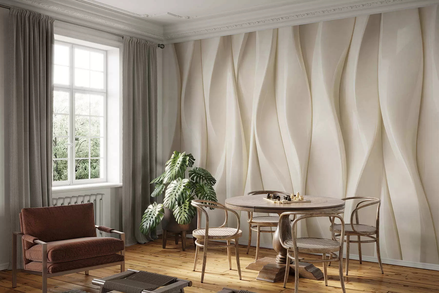 fototapet Ritm vertical w05181