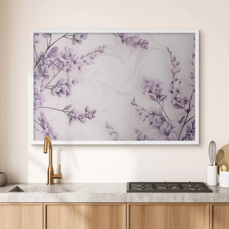 fototapet Ramuri de lavandă f47706