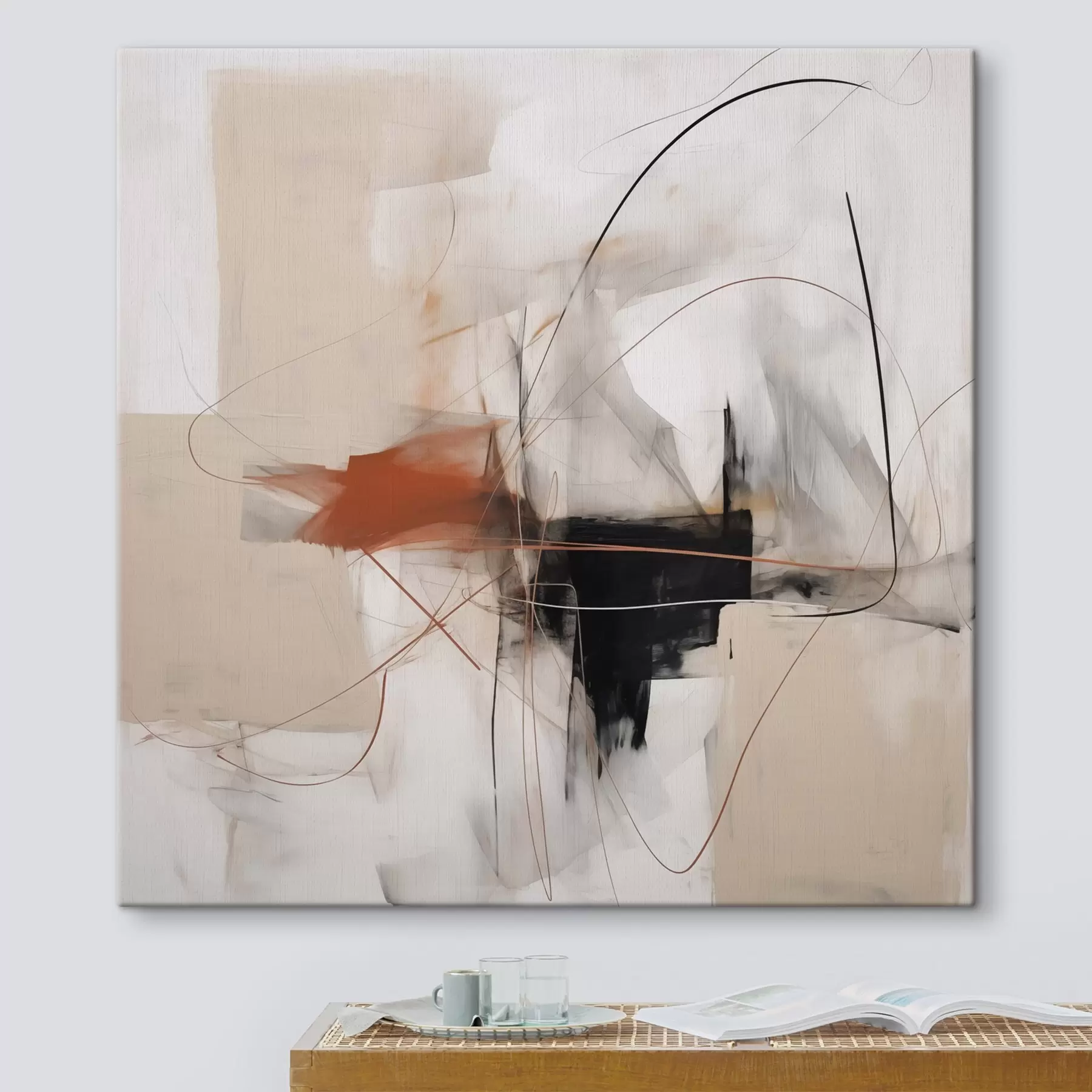 Tablouri Abstracție haotică s47724