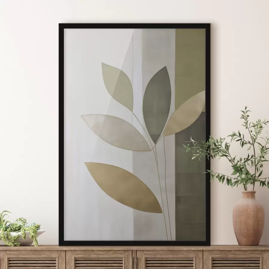 fototapet Abstracție cu frunze f47713