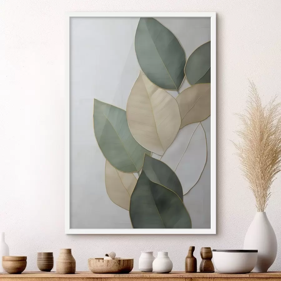 fototapet Frunze abstracte f47717