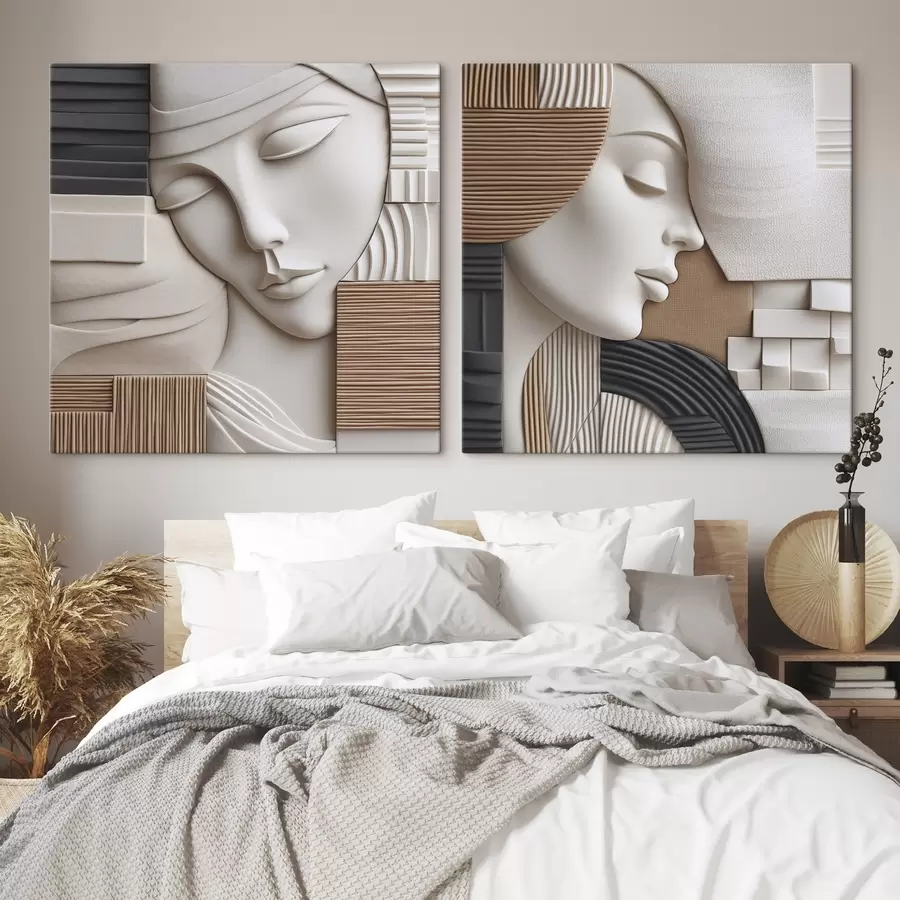 Tablouri Portret abstract m01289