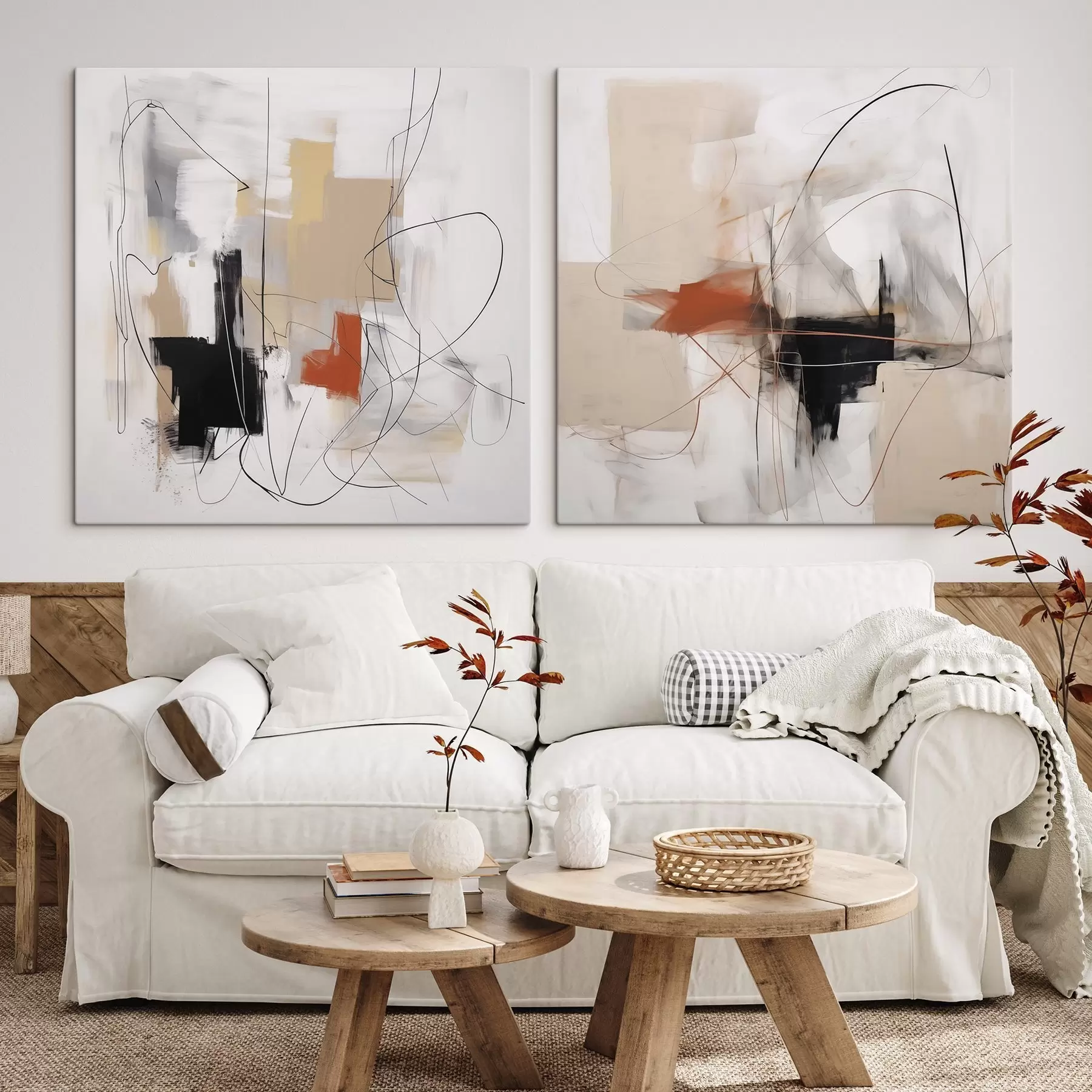 Tablouri Abstracție haotică m01296