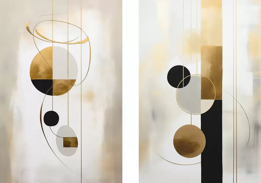 Tablouri Abstracție geometrică m01274