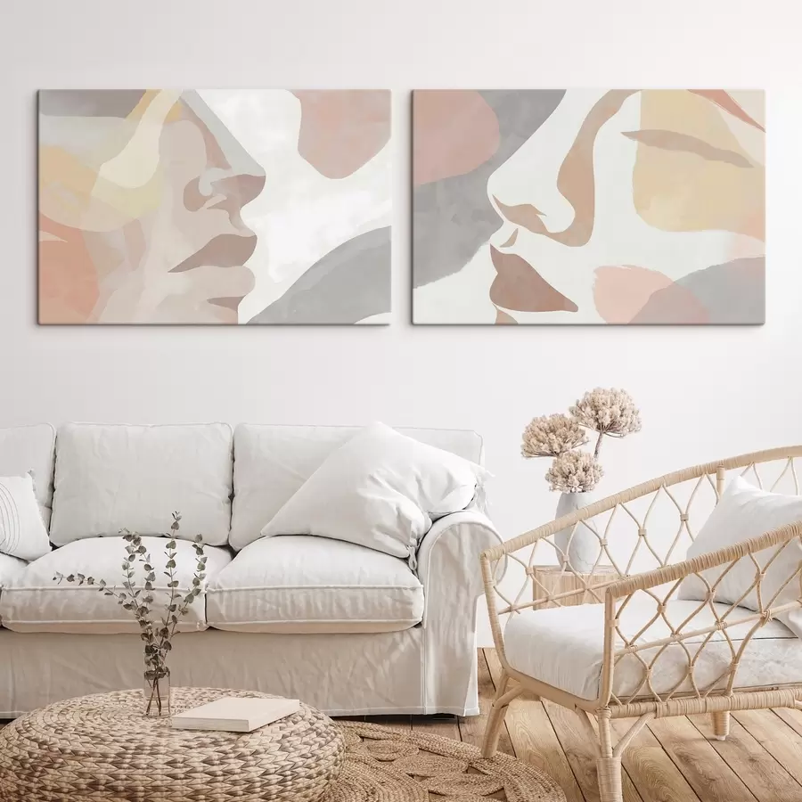 Tablouri Fețe minimaliste abstracte m01275