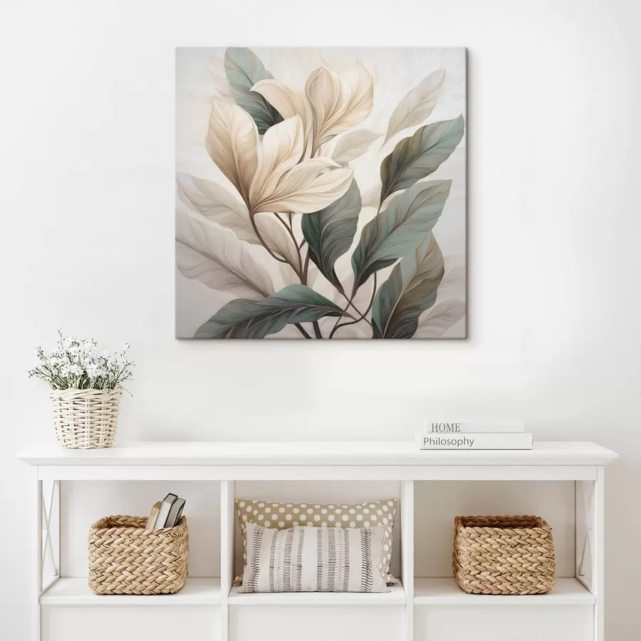 Tablouri Flori cu frunze s47668