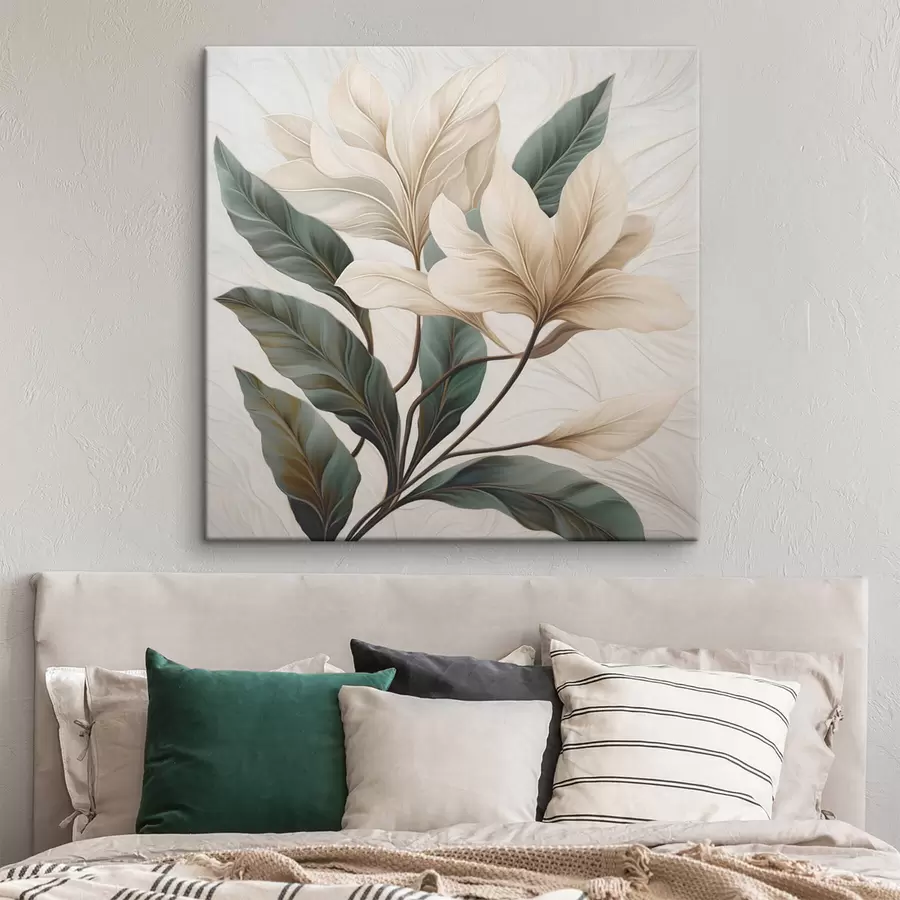 Tablouri Flori cu frunze s47669