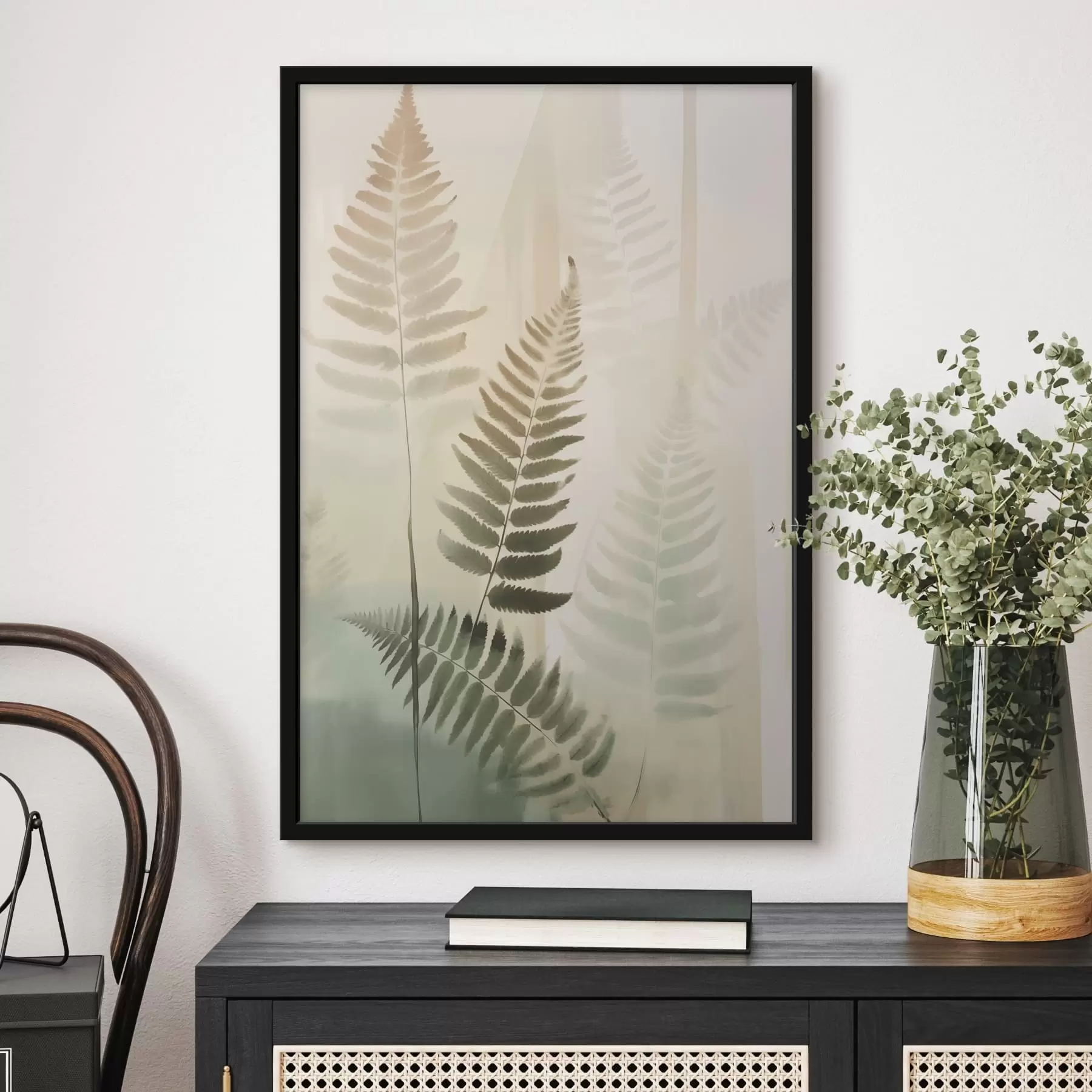 fototapet Frunze de ferigă f47656